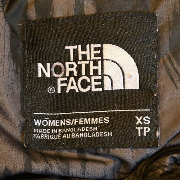 The North Face Women's Down HyVent Parka Coat Gray Size XS NO HOOD - Picture 7 of 16